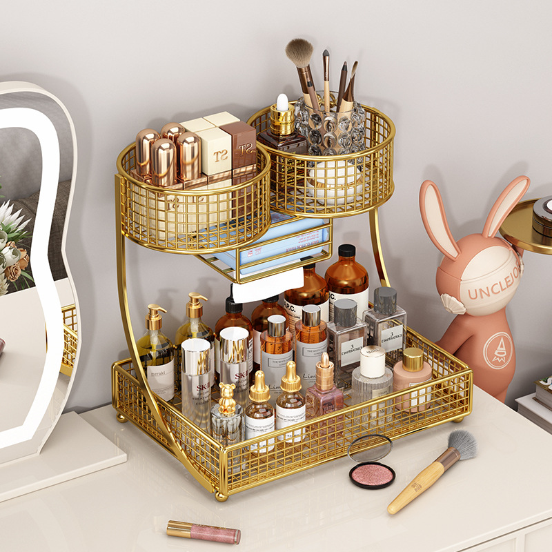 고급 데스크탑 화장품 정리함, 스킨케어 보관함, 화장대 - Luxury Skincare Gift Box 리뷰 및 가격