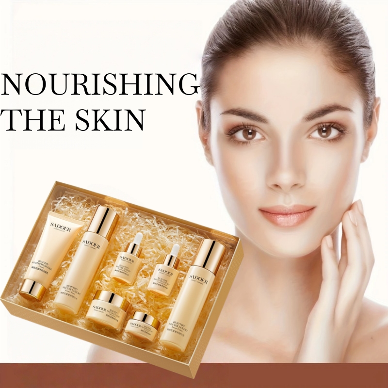 사도어 젠얀 플라워 넥타 럭셔리어스 스킨케어 7종 세트 - Luxury Skincare Serum 리뷰 및 가격